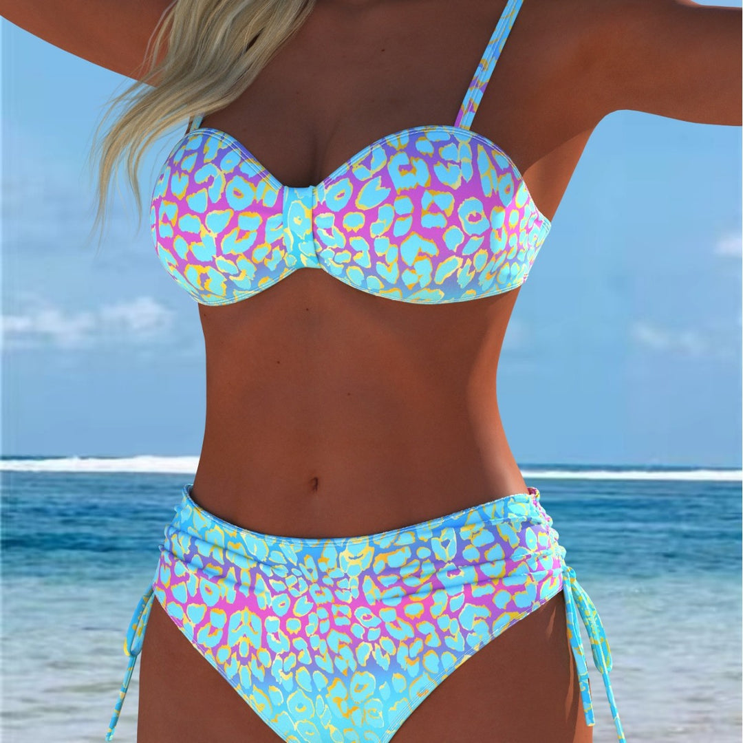 Damen Balconette-Bikini mit seitlichem Bindeband Echo Archiv