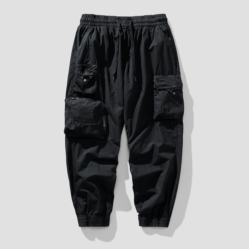 Herren Cargo-Joggerhose mit elastischem Bund, multifunktionalen Cargotaschen und abnehmbarer Packtasche Echo Archiv