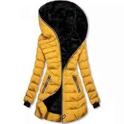 Damen gefütterte Winterjacke Echoarchiv