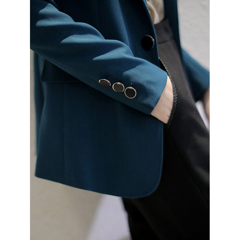 Damen Eleganter Blazer mit feinem Schnitt Echoarchiv