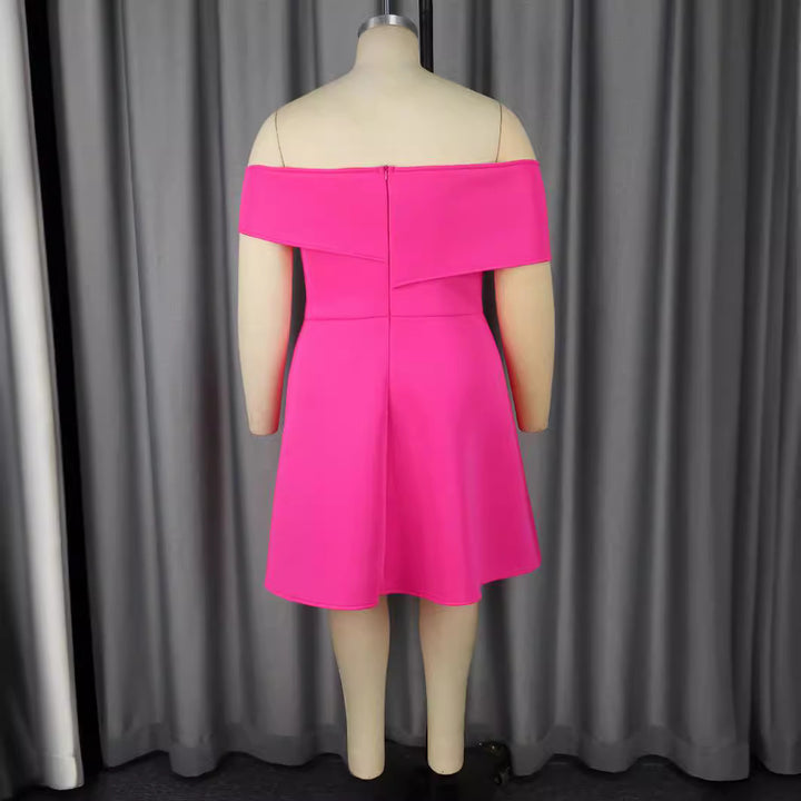 Damen Off-Shoulder Cocktailkleid mit großer Schleifenapplikation Echo Archiv