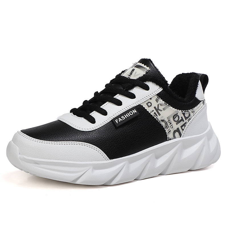 Damen nan urbaner voluminöser Sneaker mit weichem Kunstfellfutter, gepolstertem Einstieg und markanter Profilsohle Echo Archiv