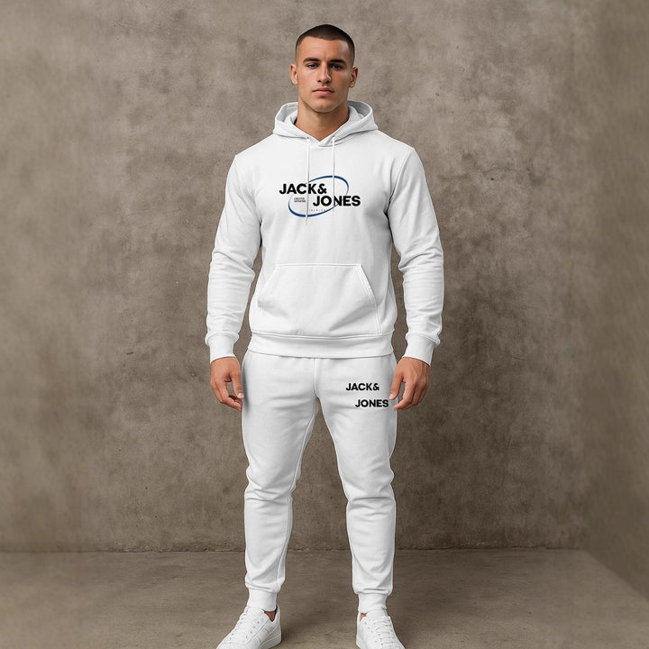 Herren Freizeit Hoodie und Jogginghose Set Echoarchiv
