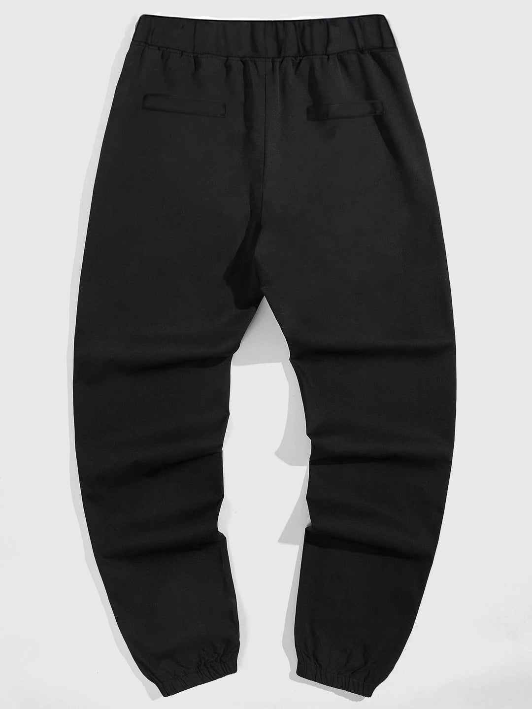 Herren Freizeit Jogginghose mit kontrastierenden Reißverschlusstaschen und elastischem Bund Echoarchiv