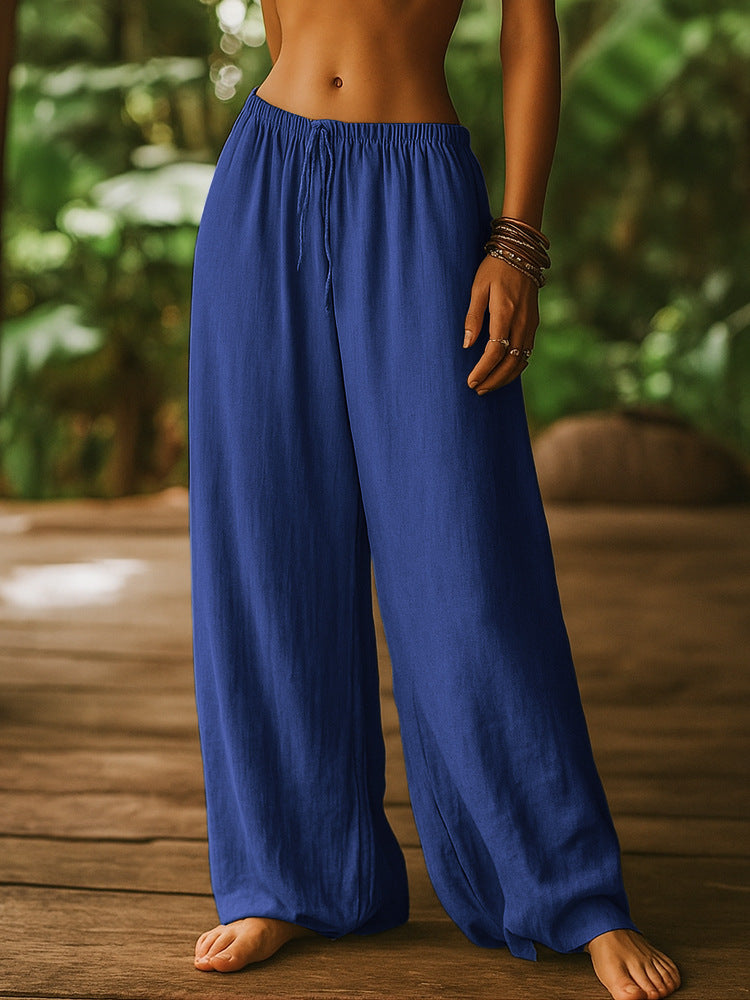 Damen Weite Leinenhose Echo Archiv