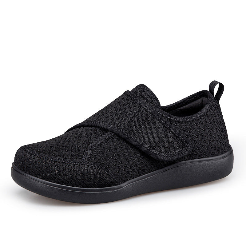 Herren nan orthopädischer Pantoffel mit verstellbarem Klettverschluss, atmungsaktivem Mesh und stoßdämpfender Schaumstoffsohle Echo Archiv