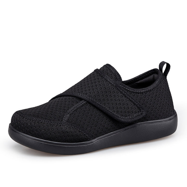 Herren nan orthopädischer Pantoffel mit verstellbarem Klettverschluss, atmungsaktivem Mesh und stoßdämpfender Schaumstoffsohle Echo Archiv