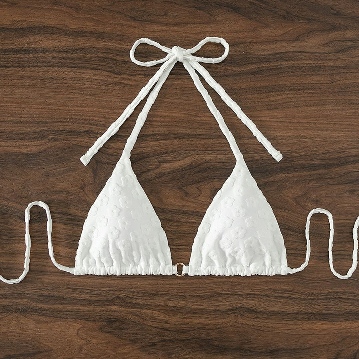 Damen Triangel-Bikini mit einzigartigem Muster Echo Archiv