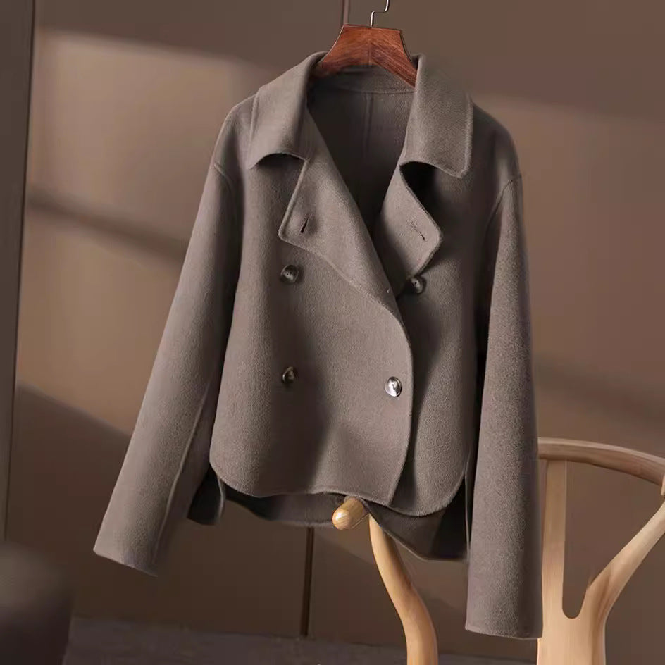 Damen Modische Kurzarmpulloverjacke Echoarchiv