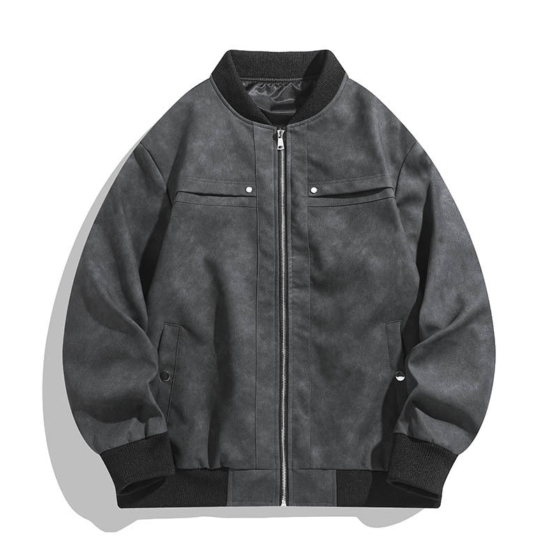 Herren Modische Bomberjacke im Vintage-Look Echo Archiv