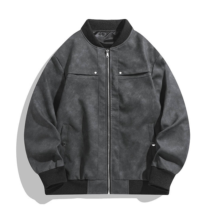 Herren Modische Bomberjacke im Vintage-Look Echo Archiv