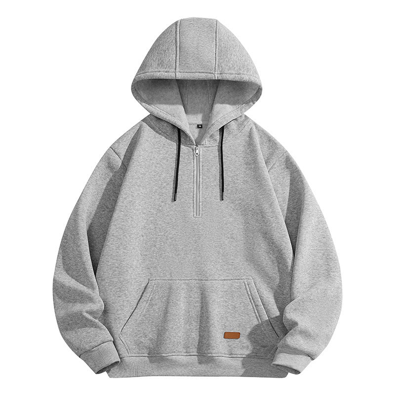 Herren Sportlicher Kapuzenpullover mit Reißverschluss Echo Archiv