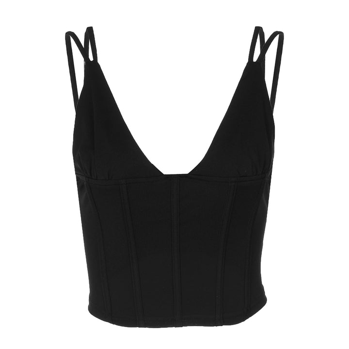 Damen Elegant geschnittenes Bustier-Top mit Spaghetti-Trägern Echo Archiv