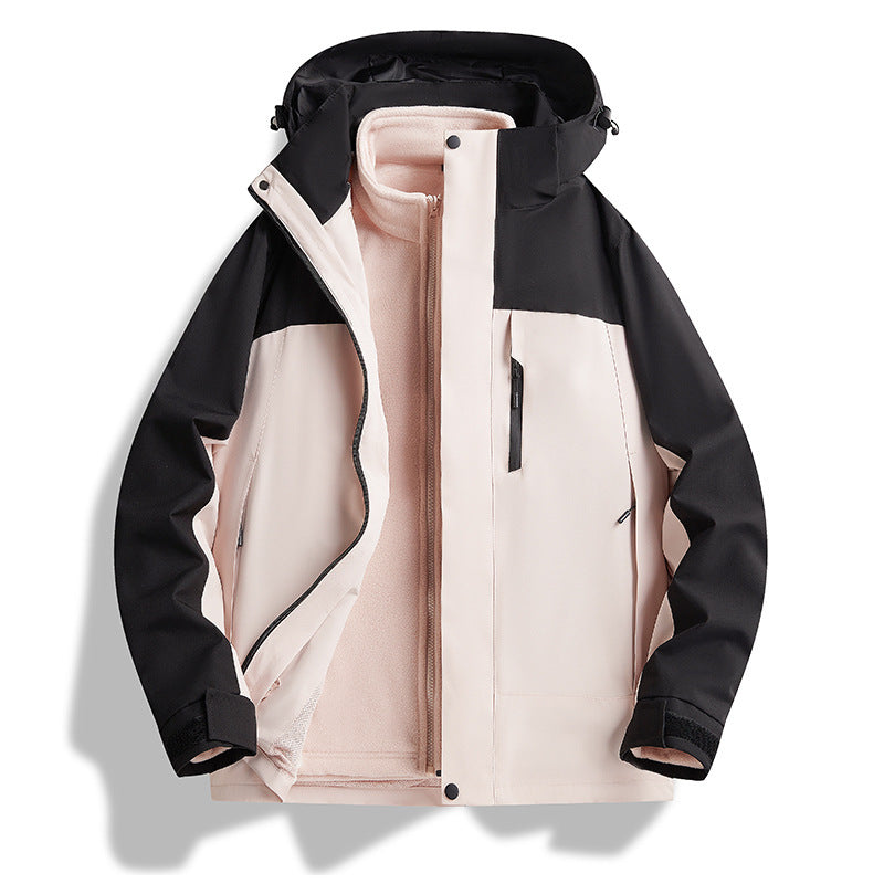 Herren Wasserfeste Funktionale Outdoor-Jacke Echo Archiv
