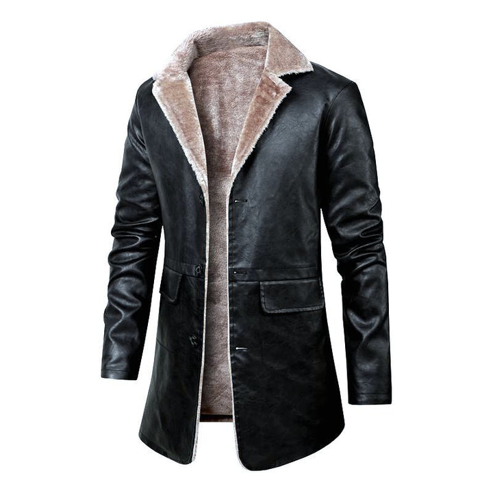 Herren Edle Lammlederjacke mit weichem Innenfutter Echo Archiv