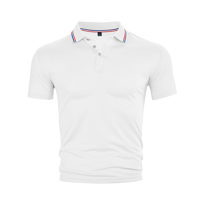 Herren Poloshirt mit farblich abgesetztem Kragen Echoarchiv
