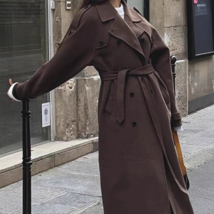 Damen oversized Wollmantel Echoarchiv
