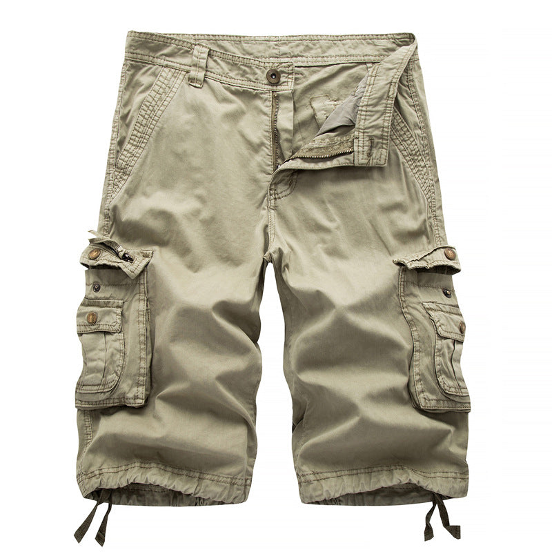 Herren Cargoshorts mit multifunktionalen Taschen und elastischem Bund Echoarchiv
