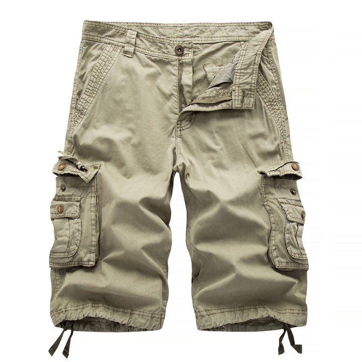 Herren Cargoshorts mit multifunktionalen Taschen und elastischem Bund Echoarchiv