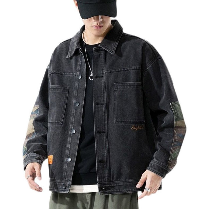 Herren Lässige Modern Denimjacke Echoarchiv