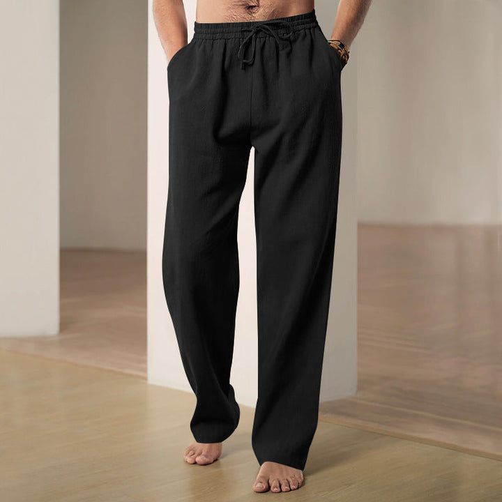 Herren Bequeme Sommerfreizeithose mit elastischem Bund Echoarchiv