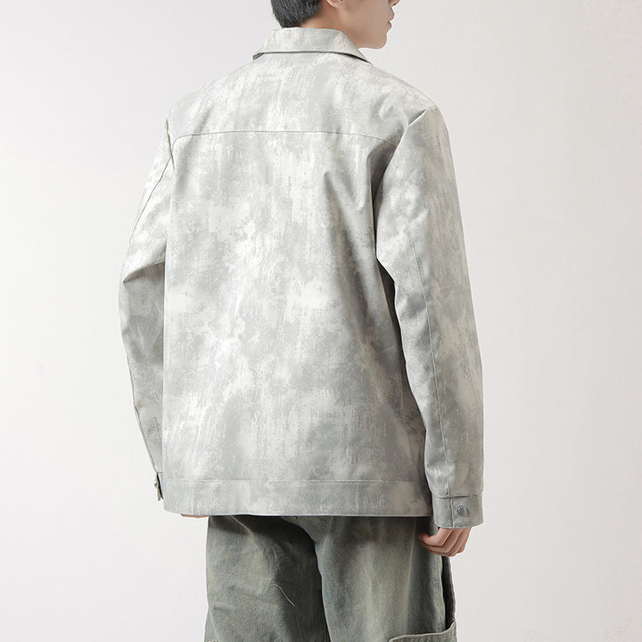 Herren Modische Arbeitsjacke im minimalistischen Design Echo Archiv