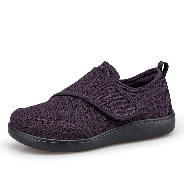 Herren nan orthopädischer Pantoffel mit verstellbarem Klettverschluss, atmungsaktivem Mesh und stoßdämpfender Schaumstoffsohle Echo Archiv