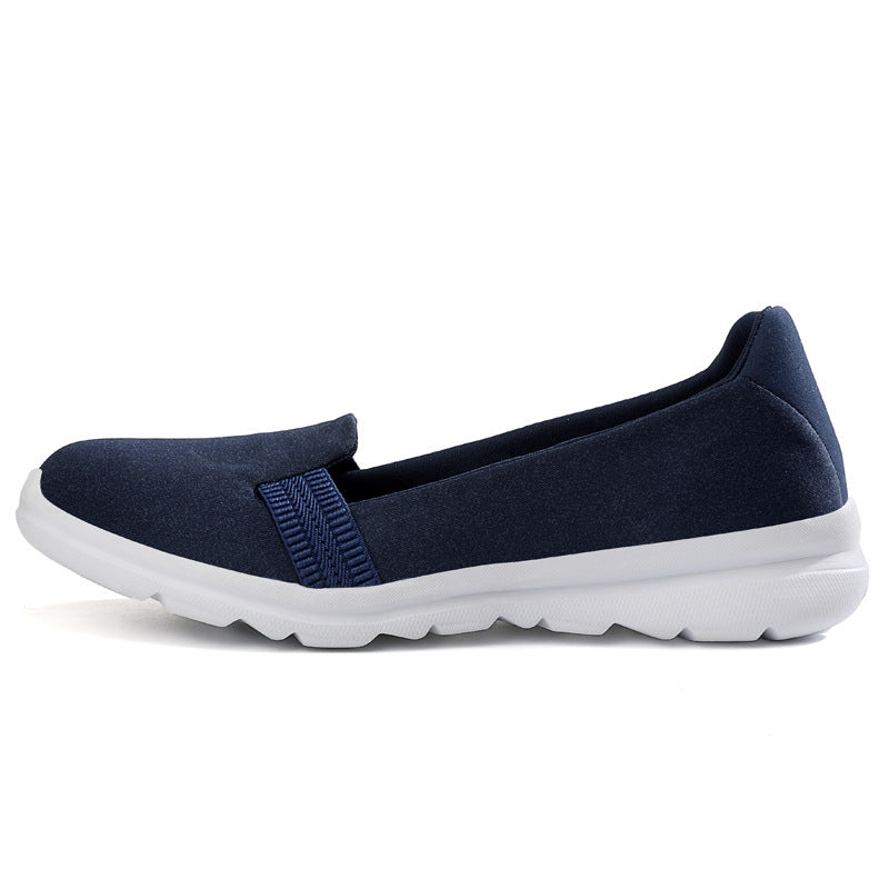 Damen Leichter Strick-Slipper mit elastischem Einstieg und gedämpfter Komfortsohle Echoarchiv