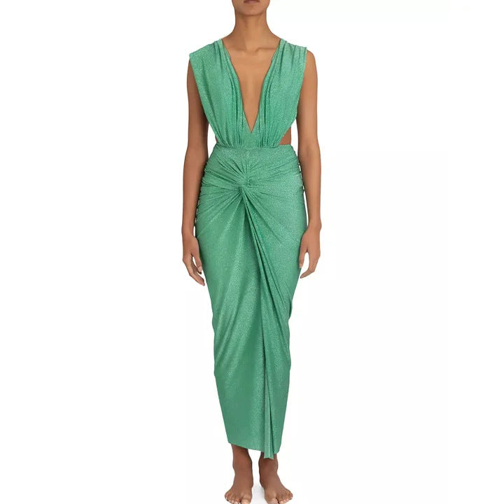 Damen eleganter Cut-Out Einteiler Badeanzug Echo Archiv