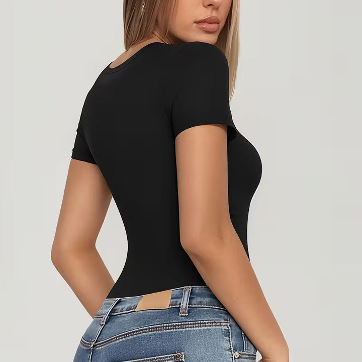 Damen Body mit tiefem V-Ausschnitt Echo Archiv