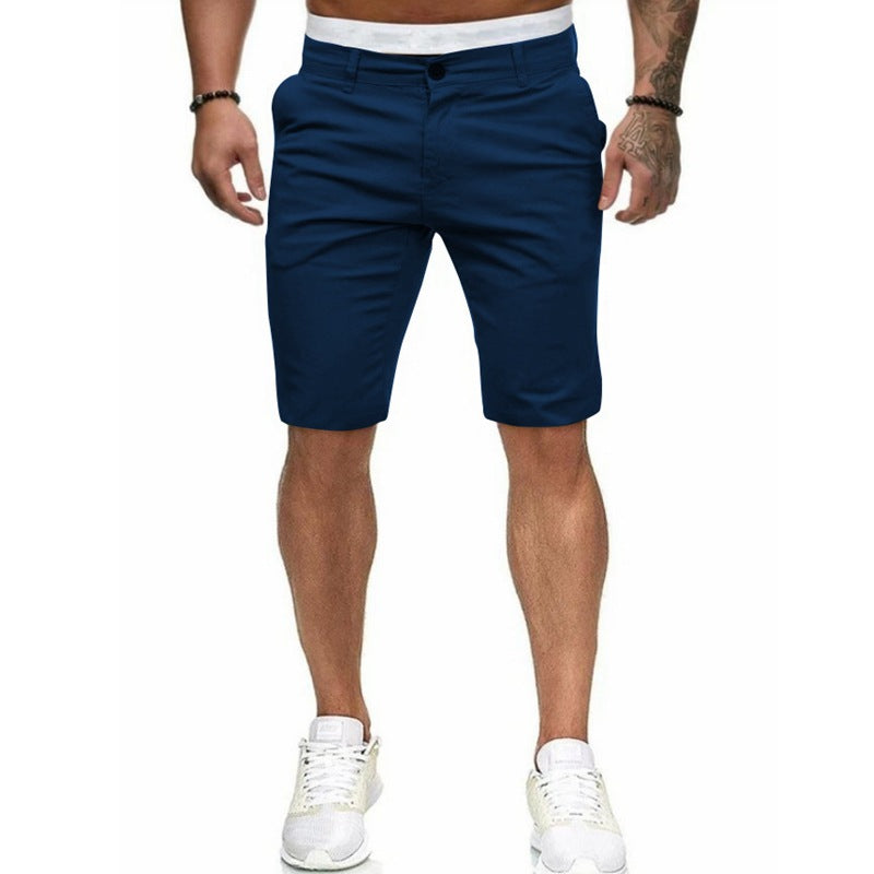 Herren Chino-Shorts mit modernem Schnitt und praktischen Taschen Echoarchiv