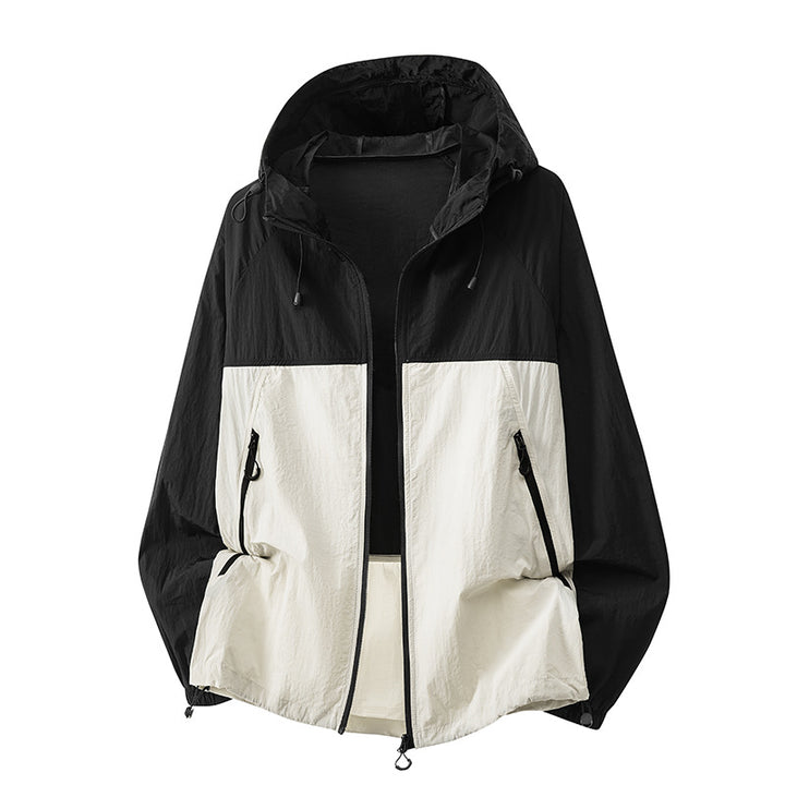 Herren Technische Kapuzenjacke mit Reißverschluss – Taviero