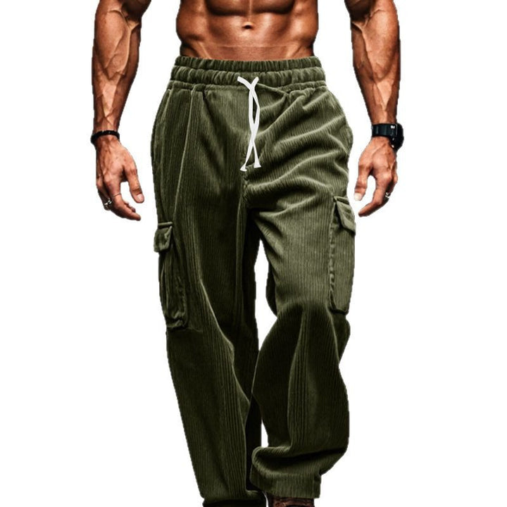 Herren Cargo-Hose mit elastischem Bund und praktischen Taschen Echoarchiv