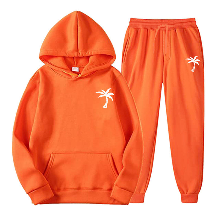 Damen Bequemer Hoodie und Jogginghose Set Echoarchiv