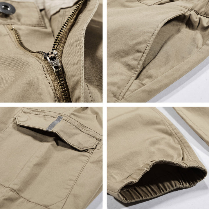Herren Funktionale Cargo-Hose mit elastischem Bündchen Echo Archiv