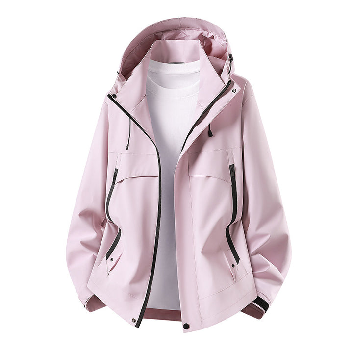 Damen Sportliche Outdoor-Jacke mit Praktischen Taschen Echo Archiv