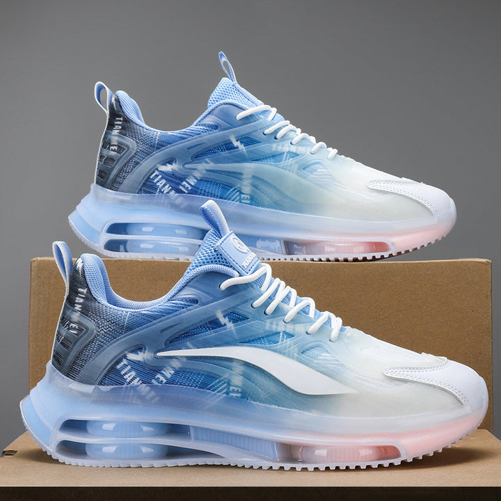 Unisex Futuristische luftgepolsterte leistungsorientierte Sneaker mit transparenter Sohle – Norré