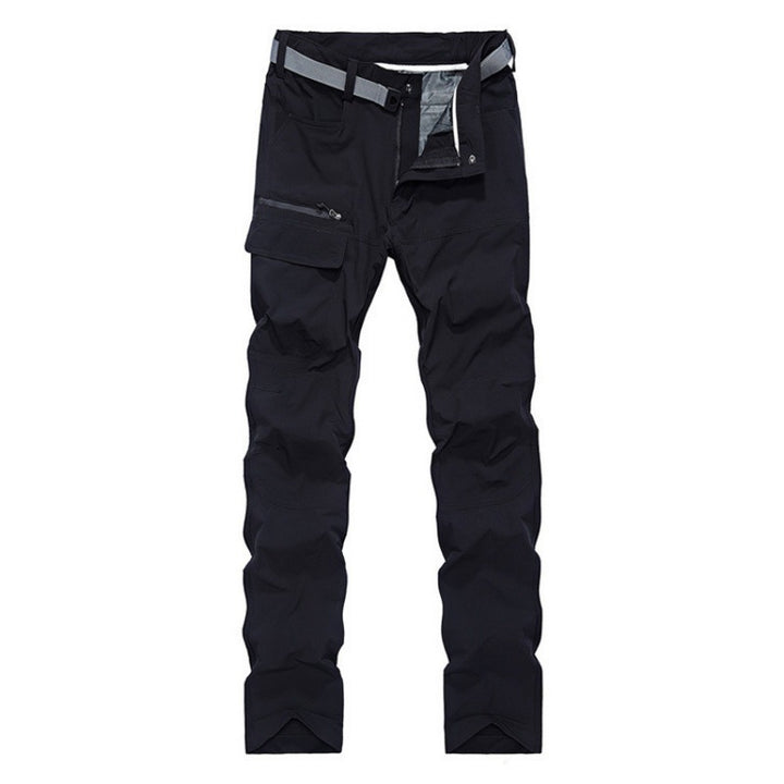 Herren Technische Trekking-Cargohose mit vorgeformten Knien und integrierter Gürtel-Lösung Echo Archiv