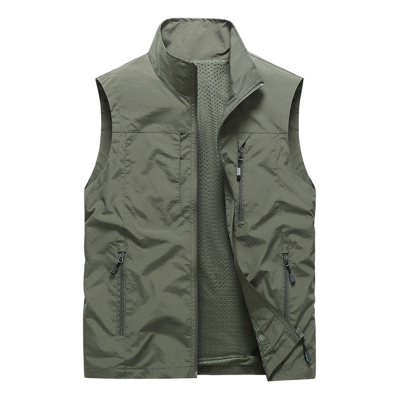 Herren Multifunktionale Outdoor-Weste Echo Archiv 1788241587