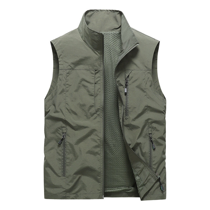 Herren Multifunktionale Outdoor-Weste Echo Archiv 1788241587