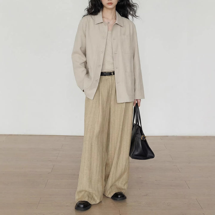 Damen Modische Utility-Jacke Echo Archiv