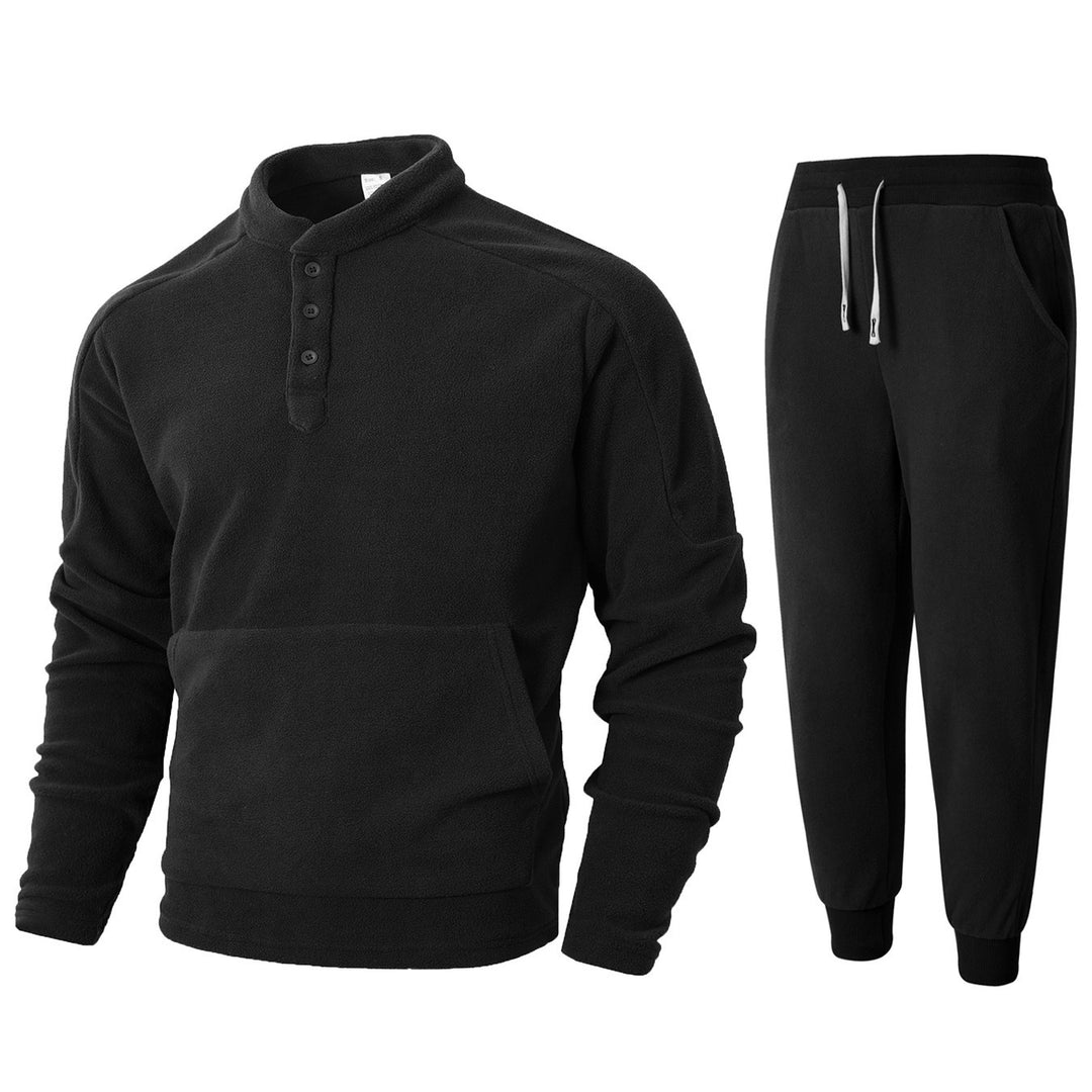 Herren Fleece Freizeitanzug Echoarchiv