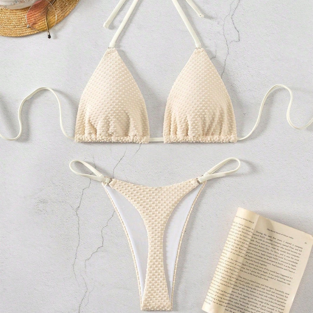 Damen Triangel-Bikini mit strukturierter Innenausstattung Echo Archiv