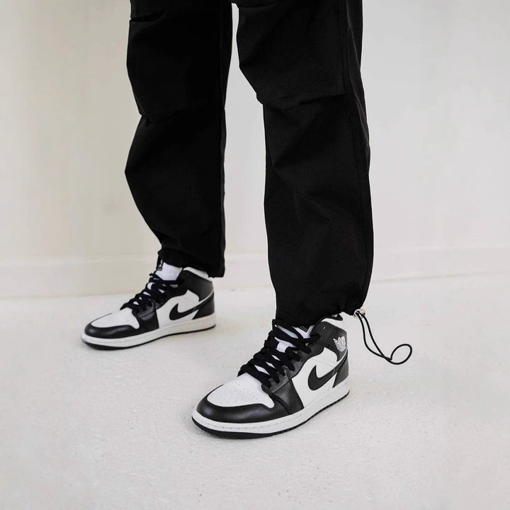 Damen Cargo-Jogginghose mit elastischem Bund und Kordelzug – Avérine