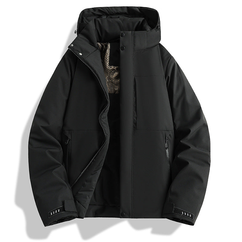 Damen Nano gepolsterte Outdoor-Jacke mit kapuze, winddichter Membran und isolierender thermischer Innenauskleidung – Avérine