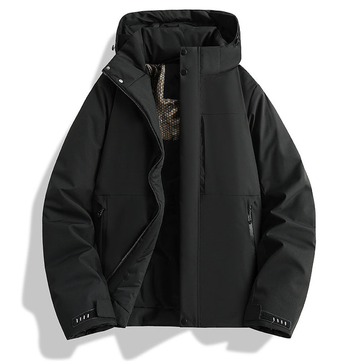 Damen Nano gepolsterte Outdoor-Jacke mit kapuze, winddichter Membran und isolierender thermischer Innenauskleidung – Avérine