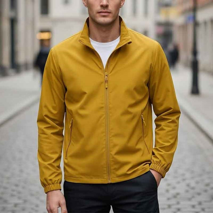 Herren Atmungsaktive Übergangsjacke mit praktischem Stehkragen Echo Archiv