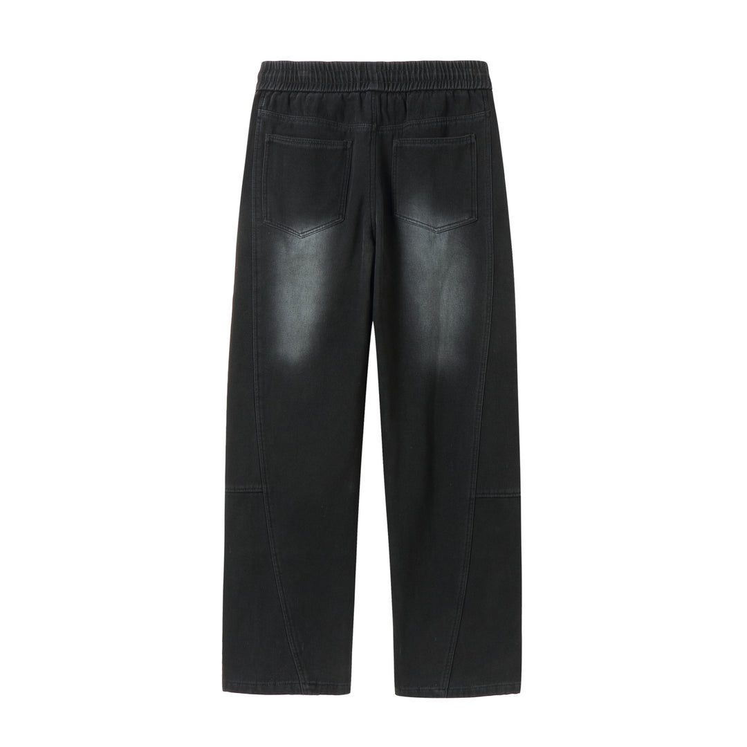 Damen Locker geschnittene Sweathose mit elastischem Bund und Kordelzug Echoarchiv