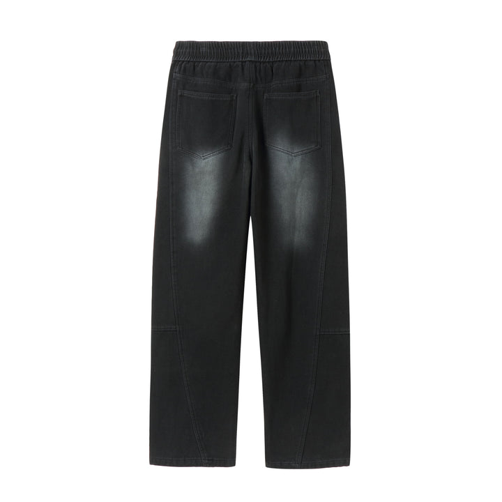 Damen Locker geschnittene Sweathose mit elastischem Bund und Kordelzug Echoarchiv