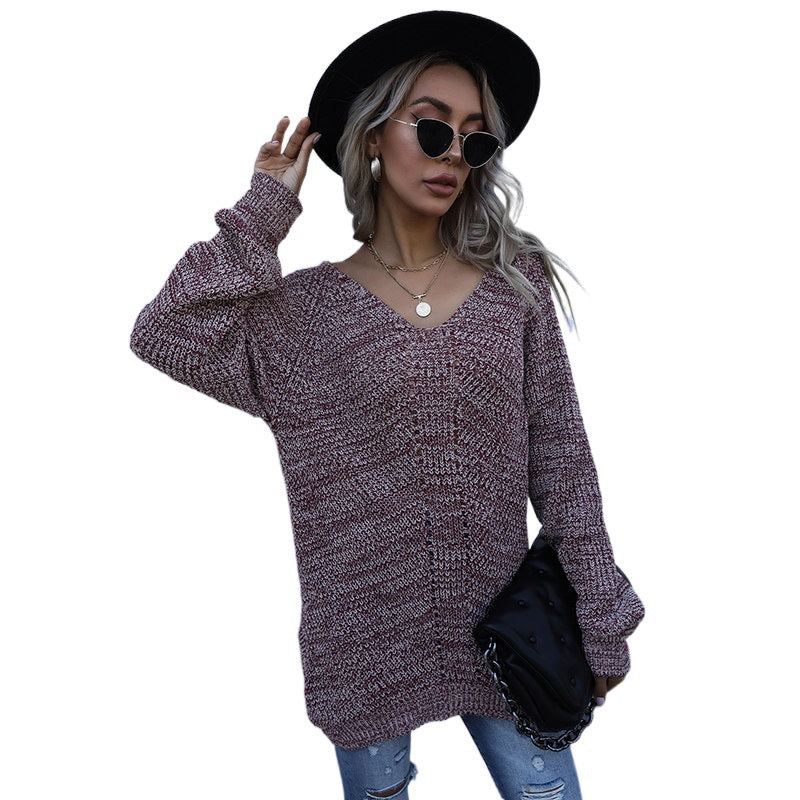 Damen Großer Strickpullover Echo Archiv